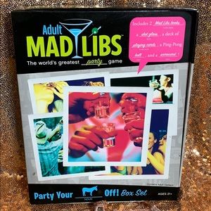 Adult Mad Libs